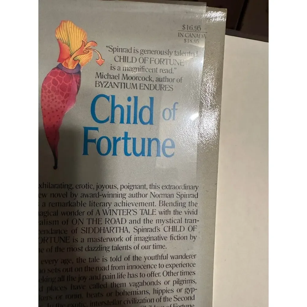 A Child of Fortune by Norman‎ Spinrad hc/dj 1st Edition/1st Printing
